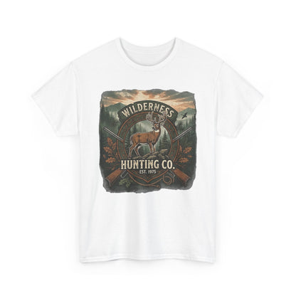 Wilderness Hunting Co. deer graphic Tee | vintage outdoors hunter shirt