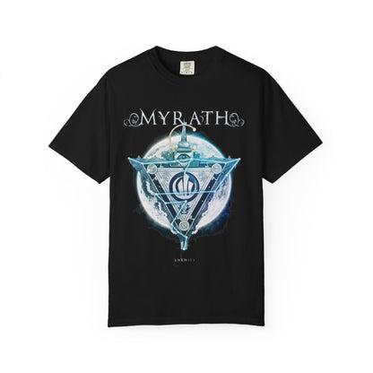 Myrath band logo T-Shirt | Shehili Album Artwork moon emblem metal band tee