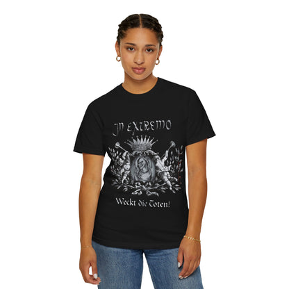 Camiseta de la banda de folk metal In Extremo | Camiseta gótica con el diseño de Weckt Die Toten