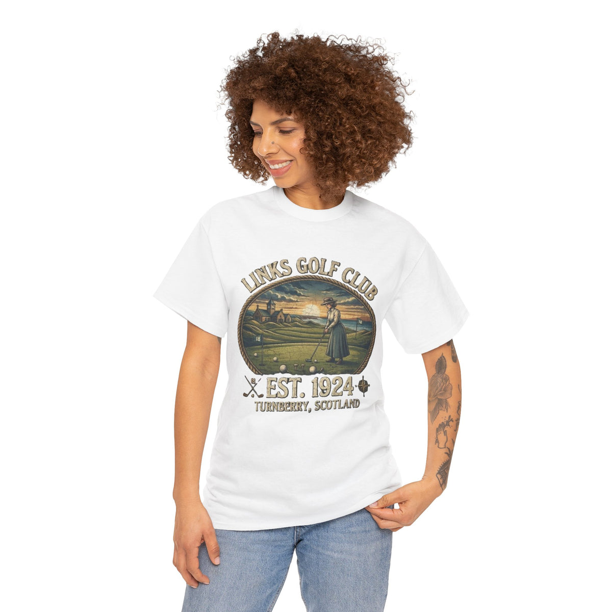 Links Golf Club EST. 1924 T-Shirt | Turnberry Scotland golf design