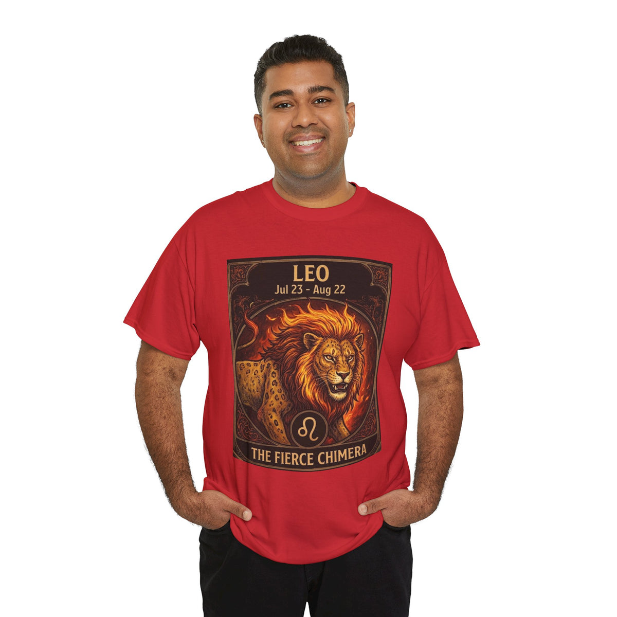 Leo Zodiac Lion shirt | Halloween Zodiac Astrology The Fierce Chimera tee