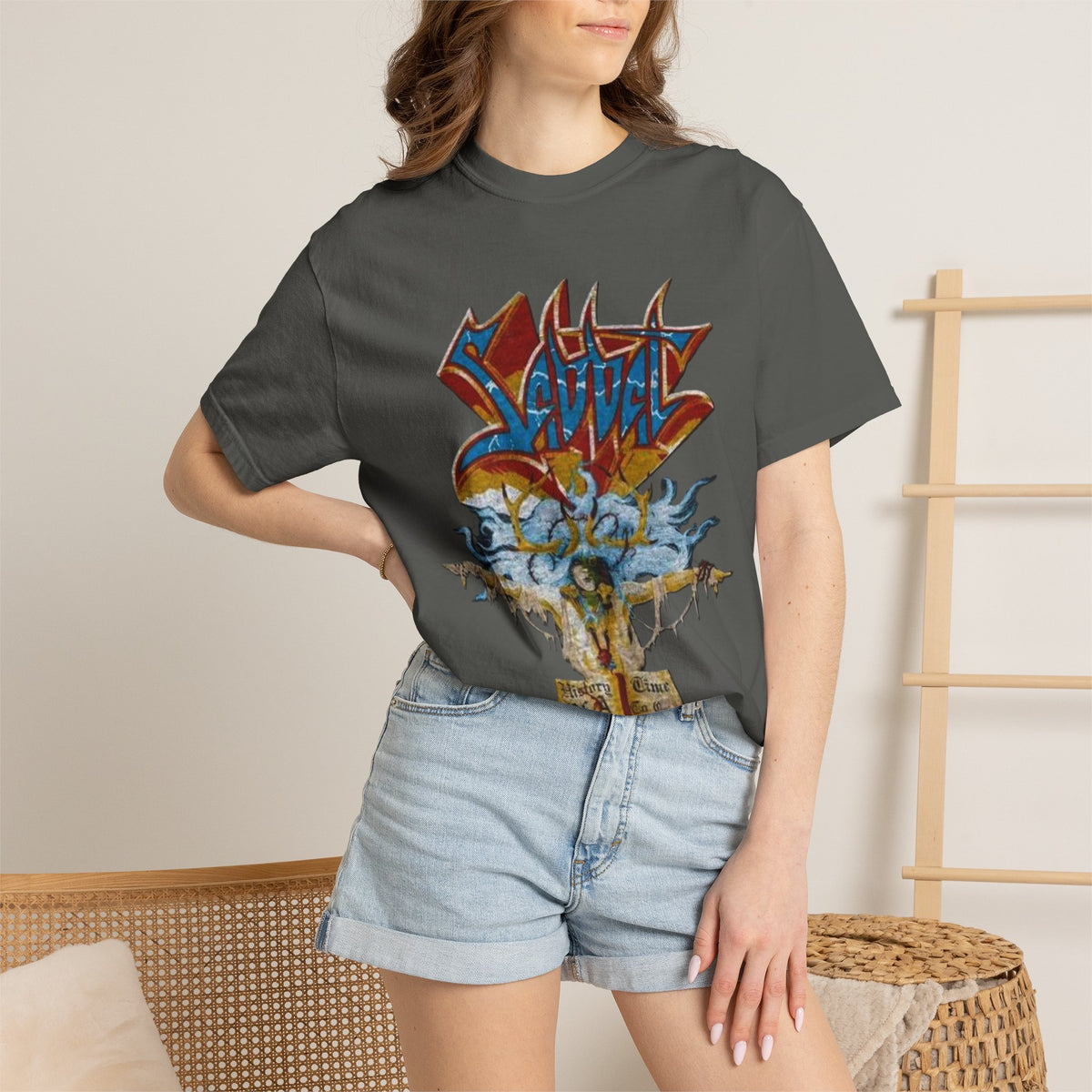Camiseta gráfica Sabbat A History of a Time to Come | Camiseta vintage de banda de heavy metal británico