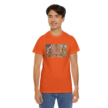 T-shirt graphique psychédélique nature hippie / T-shirt Halloween hippie