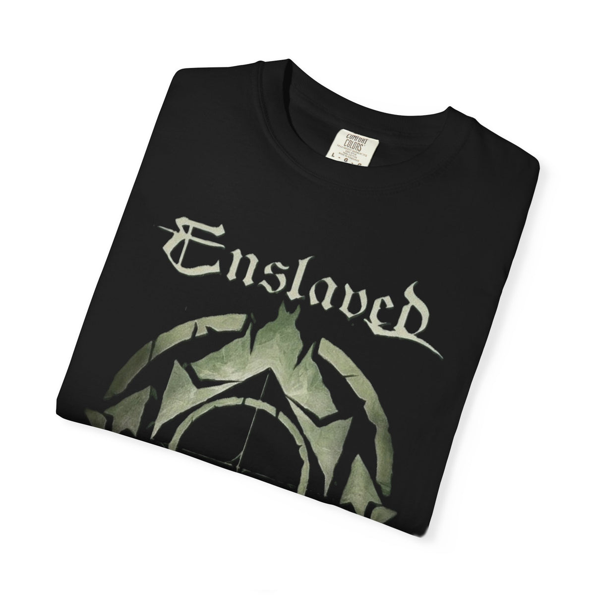 T-shirt avec la pochette de l'album « Enslaved Caravans To The Outer Worlds » / T-shirt de groupe de metal norvégien