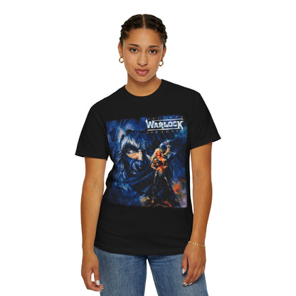 Warlock Triumph & Agony Artwork T-Shirt | Classic German Heavy Metal - Doro Pesch