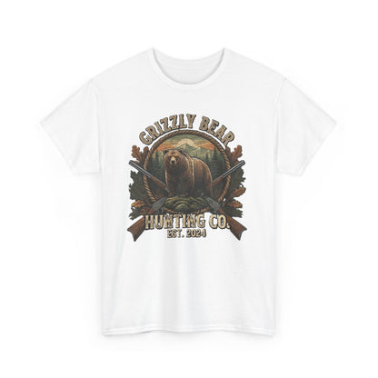 Grizzly Bear Hunting Co T-Shirt | Vintage Wildlife Outdoor Tee