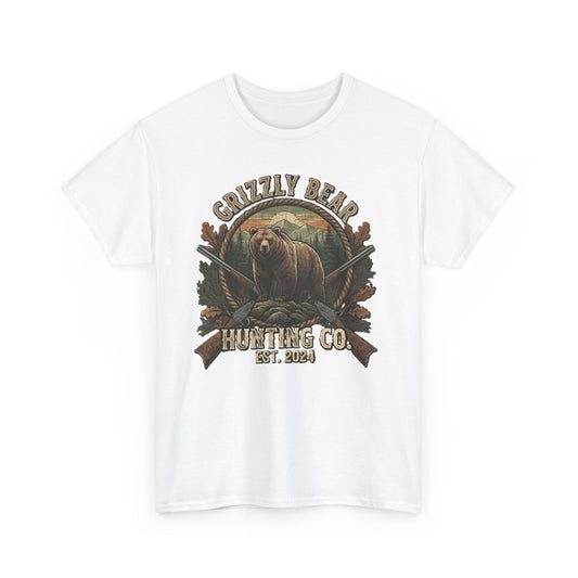 Grizzly Bear Hunting Co T-Shirt | Vintage Wildlife Outdoor Tee