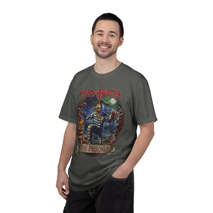 T-shirt avec pochette de l'album The Prisoner de Heathen | T-shirt graphique de groupe de Heavy Metal