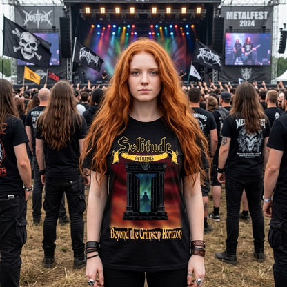T-shirt Solitude Aeturnus Beyond The Crimson Horizon / T-shirt de groupe de doom metal