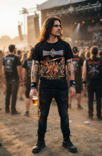 Bolt Thrower War Master Album Artwork T-shirt | British Death Metal Band Tee