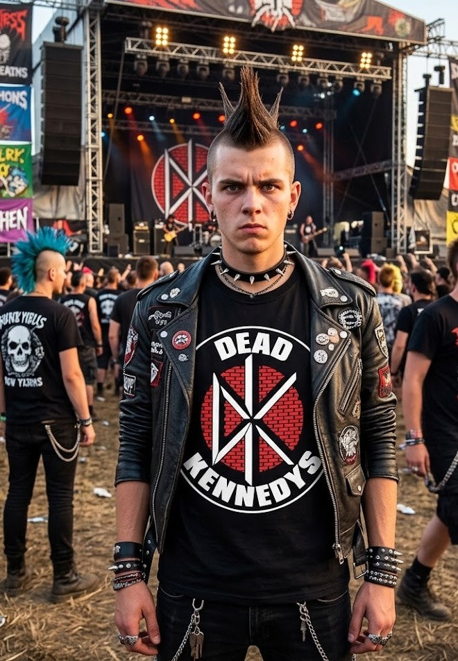 Dead Kennedys Logo T-Shirt | Punk Rock Band Graphic
