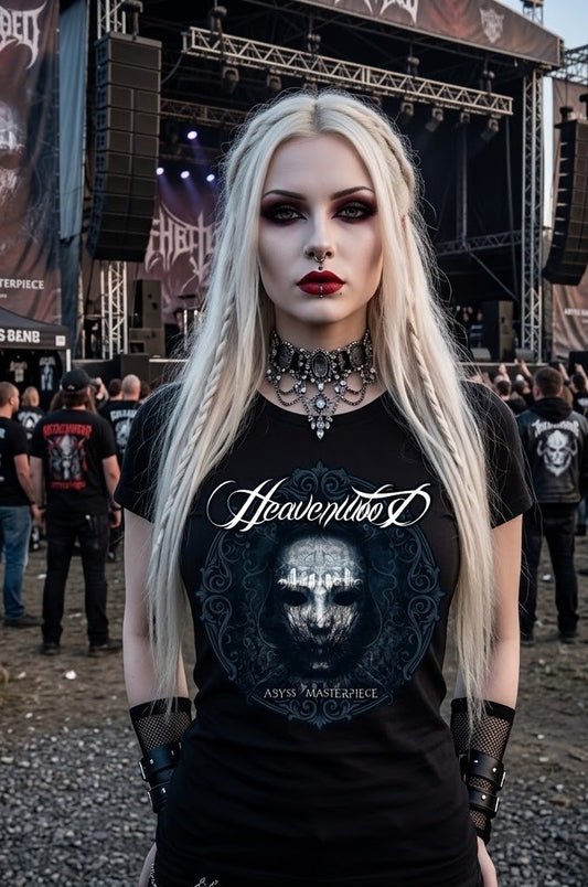 Heavenwood Abyss Masterpiece Album Artwork T-Shirt / Portuguese Gothic Metal Band Tee