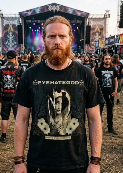 Camiseta de A History Of Nomadic Behavior de Eyehategod / Camiseta de banda de Sludge Metal