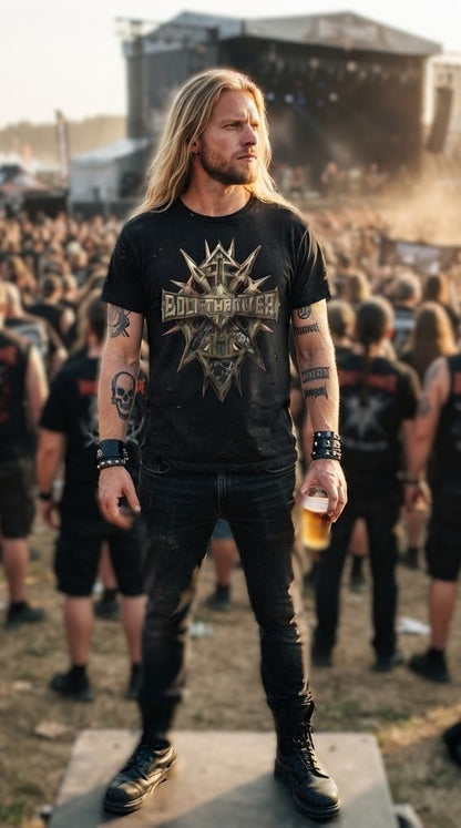 Camiseta con logo de Bolt Thrower Spears | Camiseta de banda británica de death metal