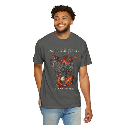 Primal Fear I Am Alive Phoenix Graphic T-shirt | Band Metal Tee