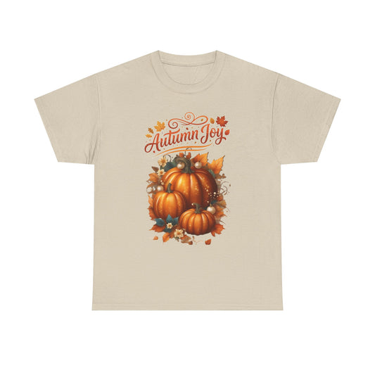 Autumn Joy Pumpkins T-Shirt | Fall Pumpkin Illustration