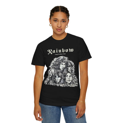 Rainbow Long Live Rock n Roll band portrait T-Shirt | classic rock tee, vintage style