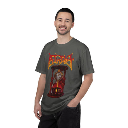 Camiseta con el arte del álbum Piece of Time de Atheist | Camiseta gráfica de death metal de Florida con motivo de reloj