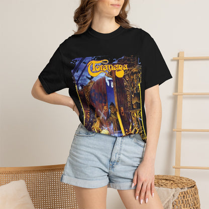 T-shirt à illustration de la pochette de l'album God's Gift de Toranaga | T-shirt graphique de la pochette d'album du groupe britannique de thrash metal
