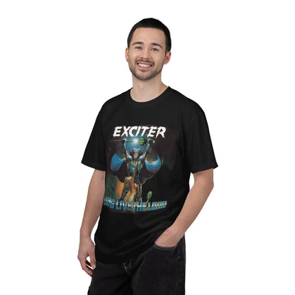 Exciter Metal band art T-shirt | Long Live the Loud graphic tee