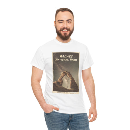 Arches National Park Vintage Poster T-Shirt |Utah Scenic Travel Tee