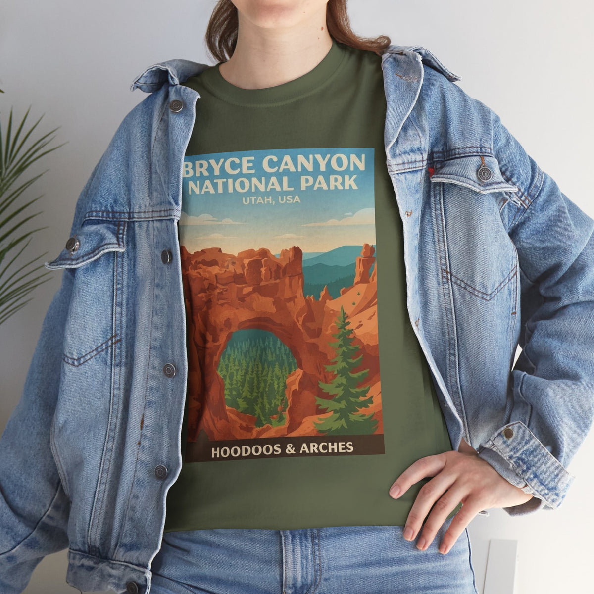 Bryce Canyon National Park Poster Tee | Hoodoos & Arches T-Shirt