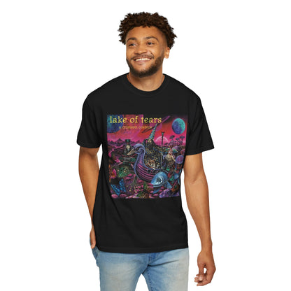 Camiseta con arte del álbum de Lake of Tears | ilustración de fantasía psicodélica