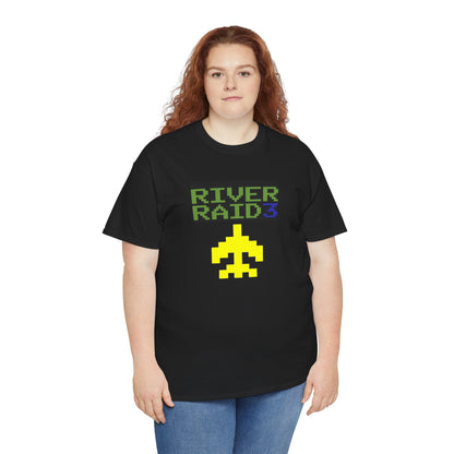River Raid 3 pixel plane Tee | retro arcade gaming shirt