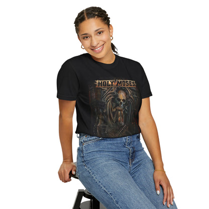 T-shirt avec visuel de l'album Cult of the Machine de Holy Moses | T-shirt thrash metal Cult of the Machine