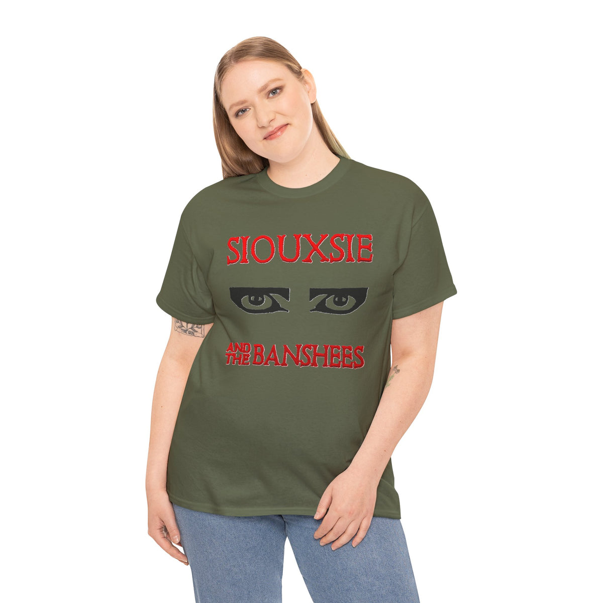 Siouxsie and the Banshees Eyes T-Shirt | Retro 80's Goth Band Tee