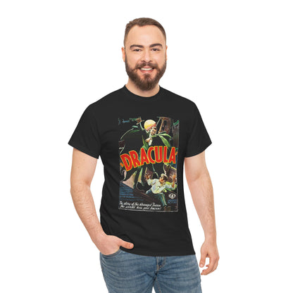 Dracula Vintage Movie Poster Tee | Classic Horror Vampire Graphic