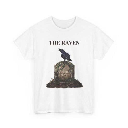 Camiseta con ilustración de calavera de cuervo | Camiseta literaria de Edgar Allan Poe