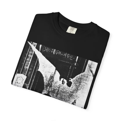 Camiseta gráfica del murciélago de Bauhaus | Camiseta con arte de banda gótica