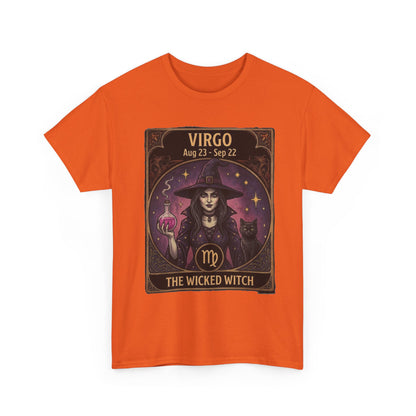Camiseta Virgo Wicked Witch | Camiseta de Virgo de astrología del zodiaco de Halloween