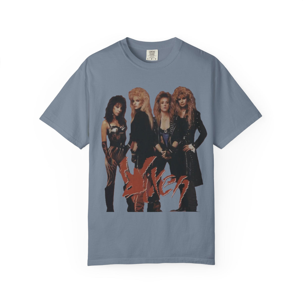 Camiseta con foto de la banda Vixen | Camiseta vintage de banda de rock femenina