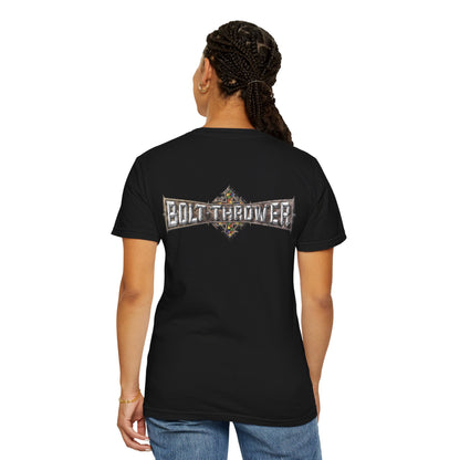 Bolt Thrower Mercenary  Album Double Sided T-shirt | Death Metal Band Tee
