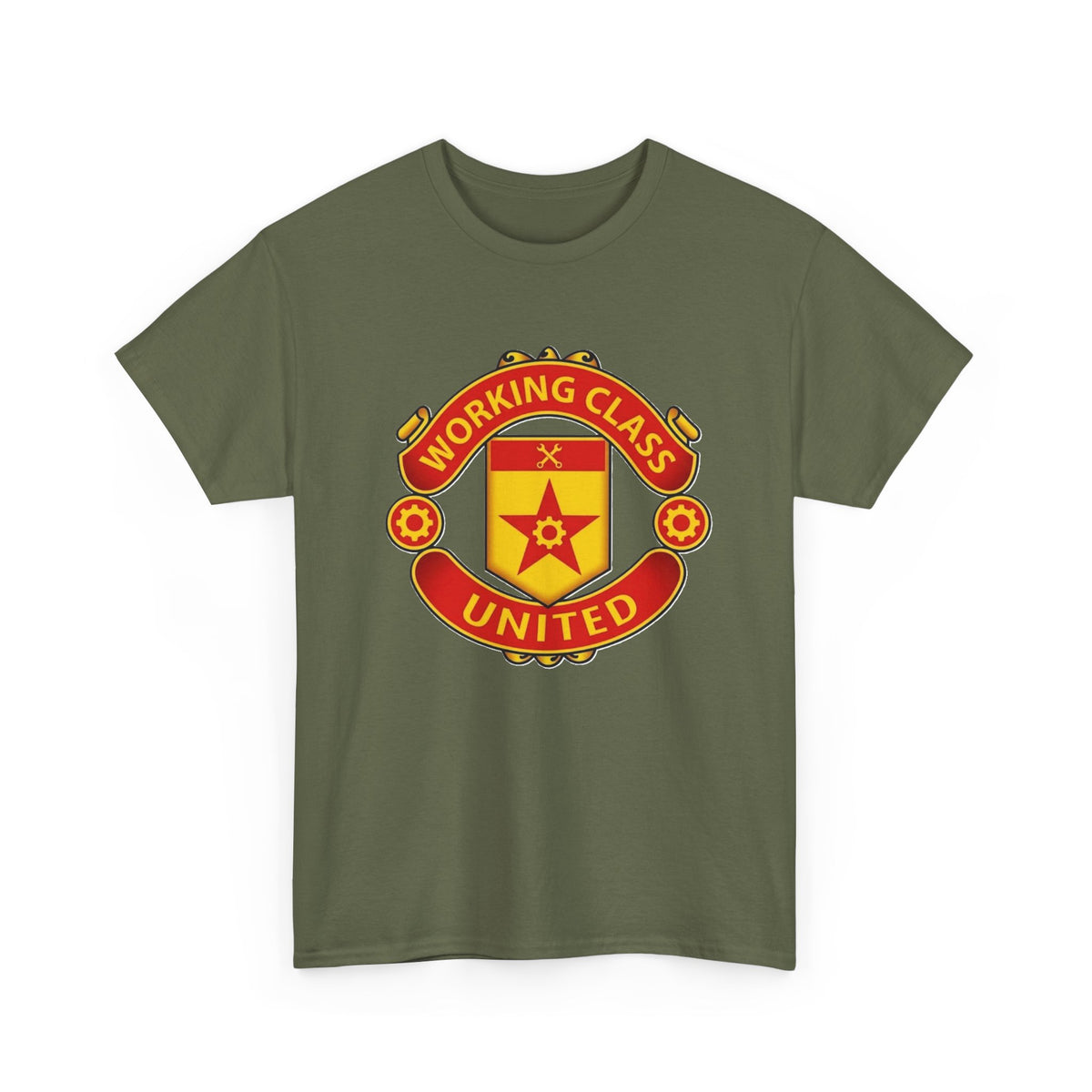 Camiseta Clase Obrera Unida | Gráfico político socialista del escudo laboral