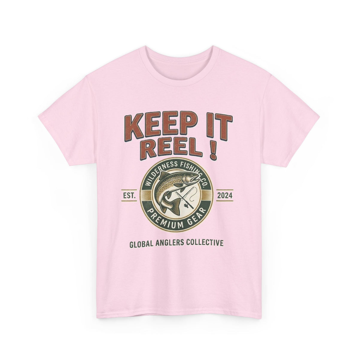 Keep It Reel Fishing Bass Graphic T-Shirt