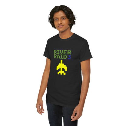 River Raid 3 pixel plane Tee | retro arcade gaming shirt