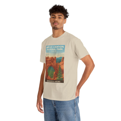 Bryce Canyon National Park Poster Tee | Hoodoos & Arches T-Shirt