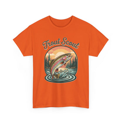 Trout Scout Fishing Graphic T-Shirt