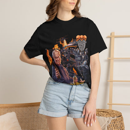 Camiseta con la portada del álbum United States Of Anarchy de Evil Dead | Camiseta gráfica de calavera de Thrash Metal estadounidense de Evil Dead
