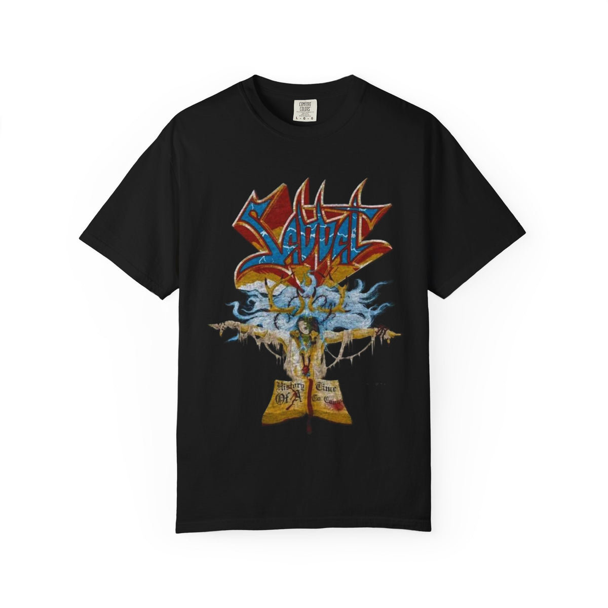 Camiseta gráfica Sabbat A History of a Time to Come | Camiseta vintage de banda de heavy metal británico