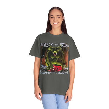 Flotsam & Jetsam Doomsday For the Deceiver Album Artwork T-Shirt | Thrash Metal Band Art Tee