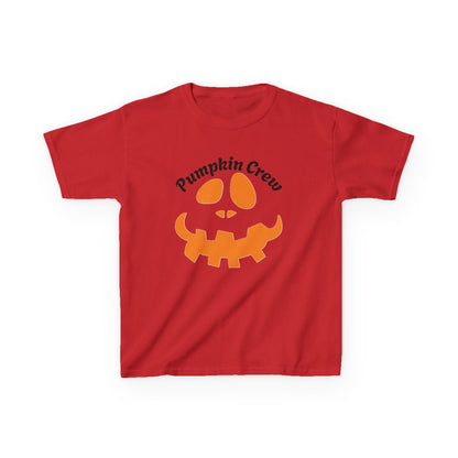 Pumpkin Crew Kids Tee | Halloween Jack-o'-Lantern Shirt