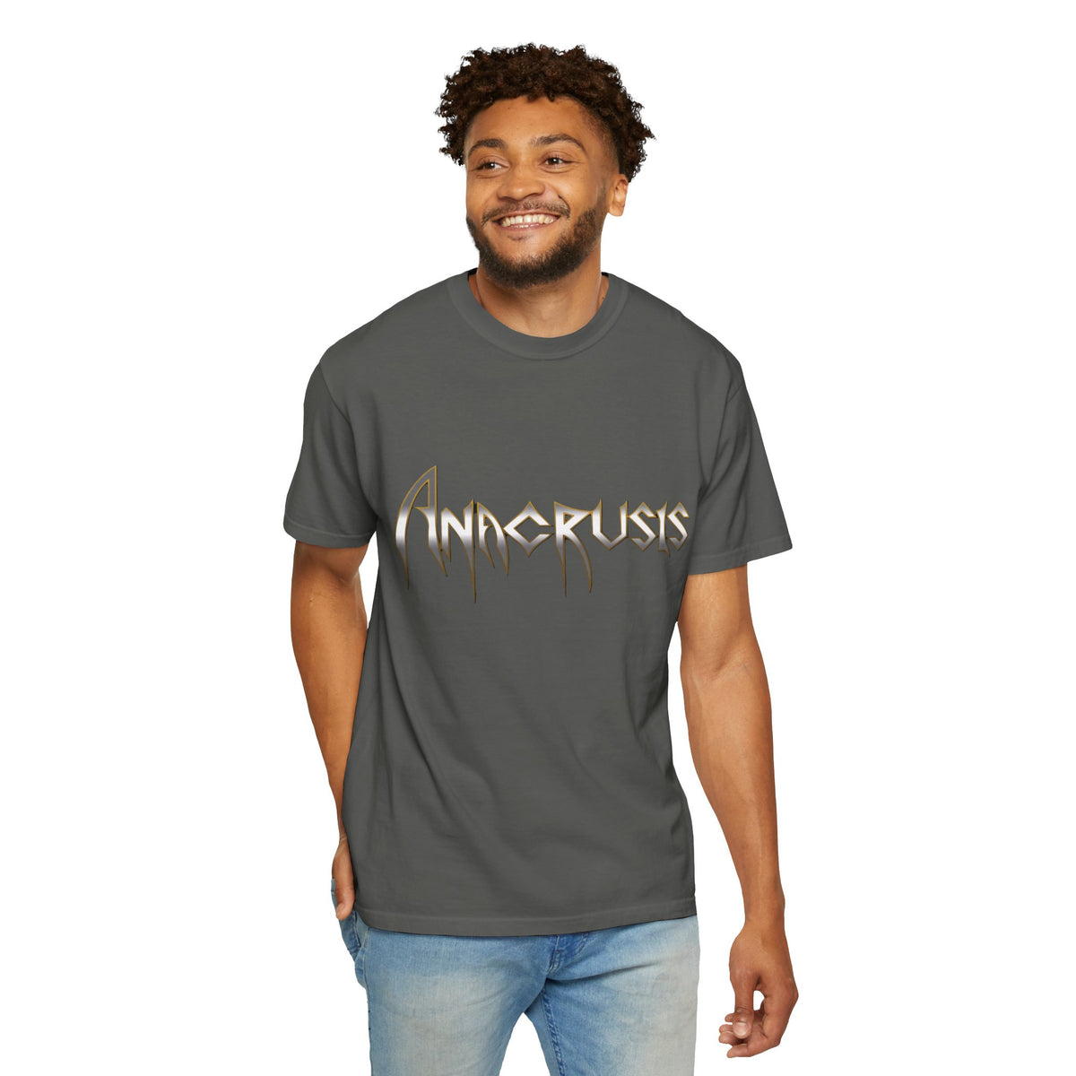 T-shirt de groupe de thrash metal progressif avec logo Anacrusis | T-shirt rock avec logo de groupe de metal