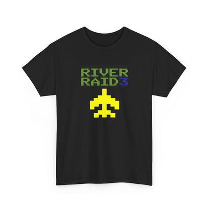 River Raid 3 pixel plane Tee | retro arcade gaming shirt