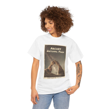 Arches National Park Vintage Poster T-Shirt |Utah Scenic Travel Tee