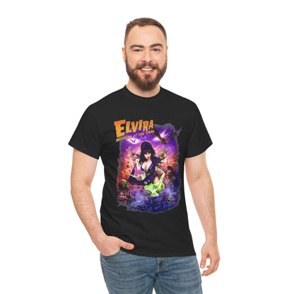 T-shirt Elvira, maîtresse des ténèbres | Tee-shirt pin-up d'horreur rétro