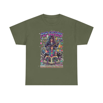 Camiseta con ilustración de banda de rock retro de los 80 | Gráfico de fantasía con guitarra vintage